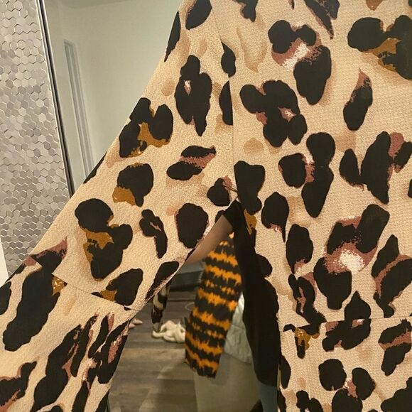 [prettylittlething] BNWT leopard print wrap tea dress #1 - Picture 13 of 13